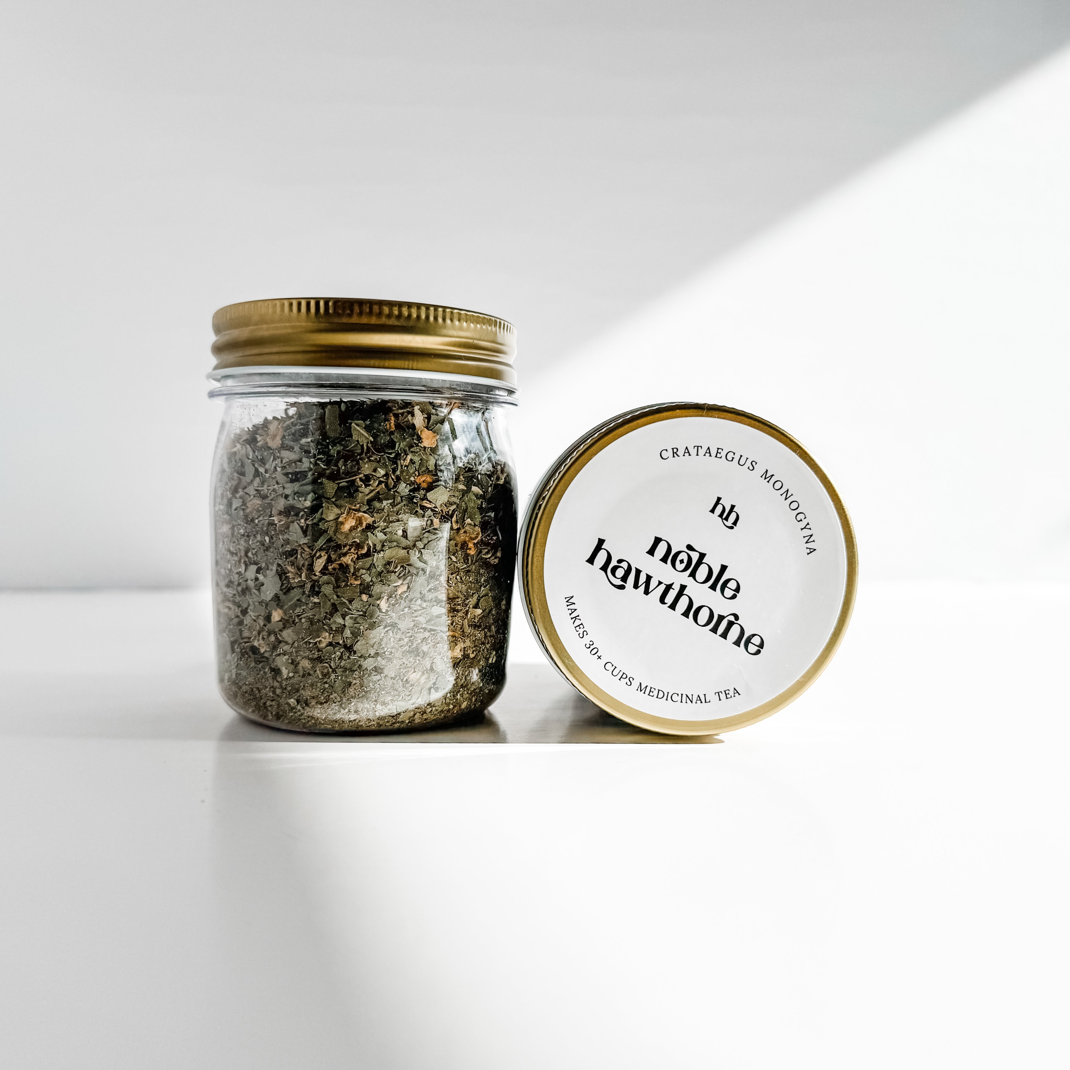 Noble Hawthorne Herb Jar