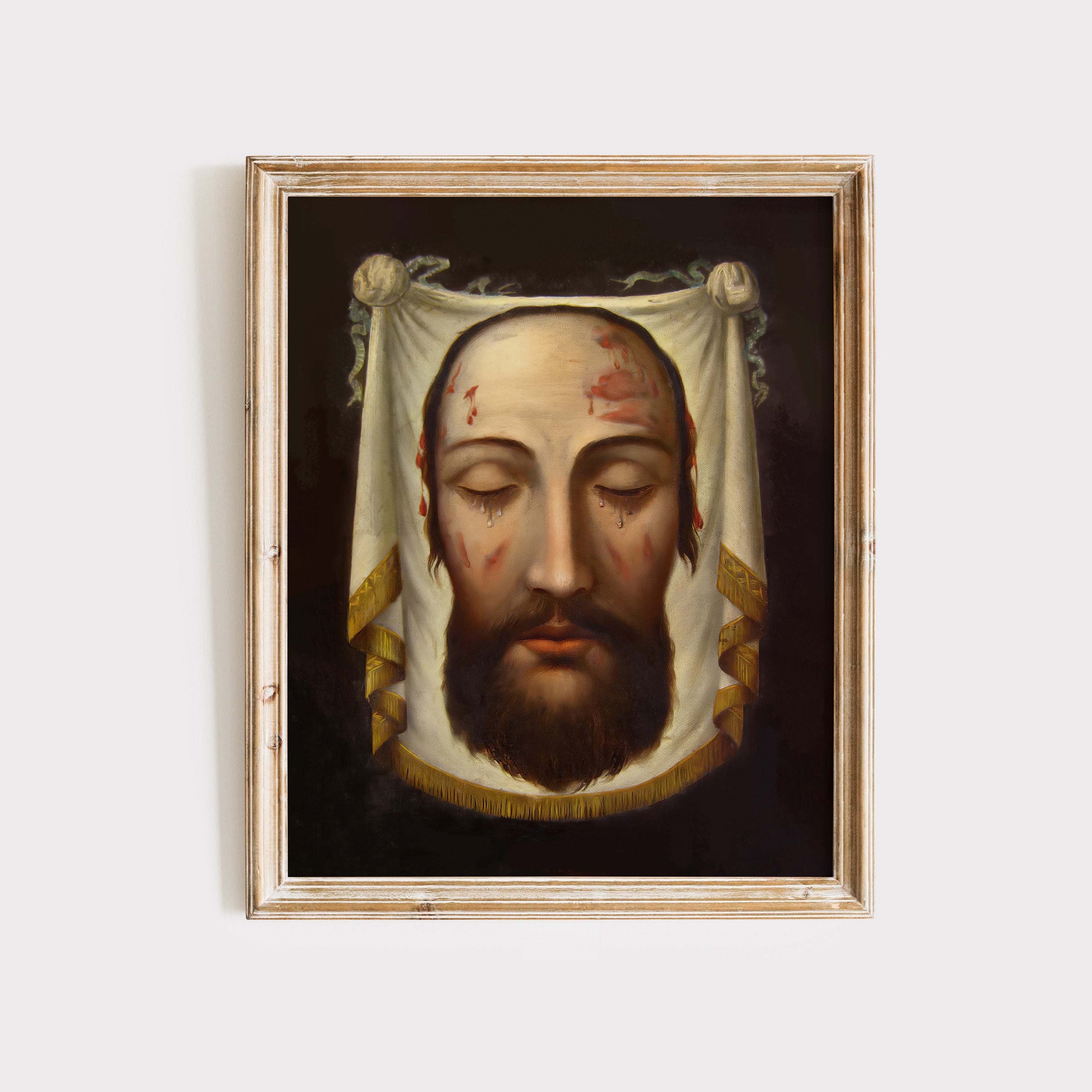 Holy Face of Jesus Art Print (Veil of Veronica)