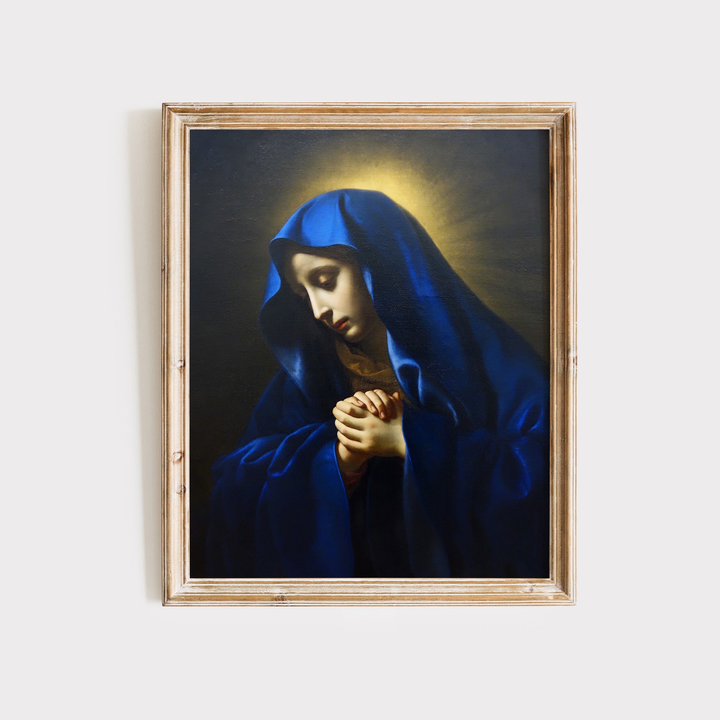 Our Lady of Sorrows Art Print (Carlo Dolci)