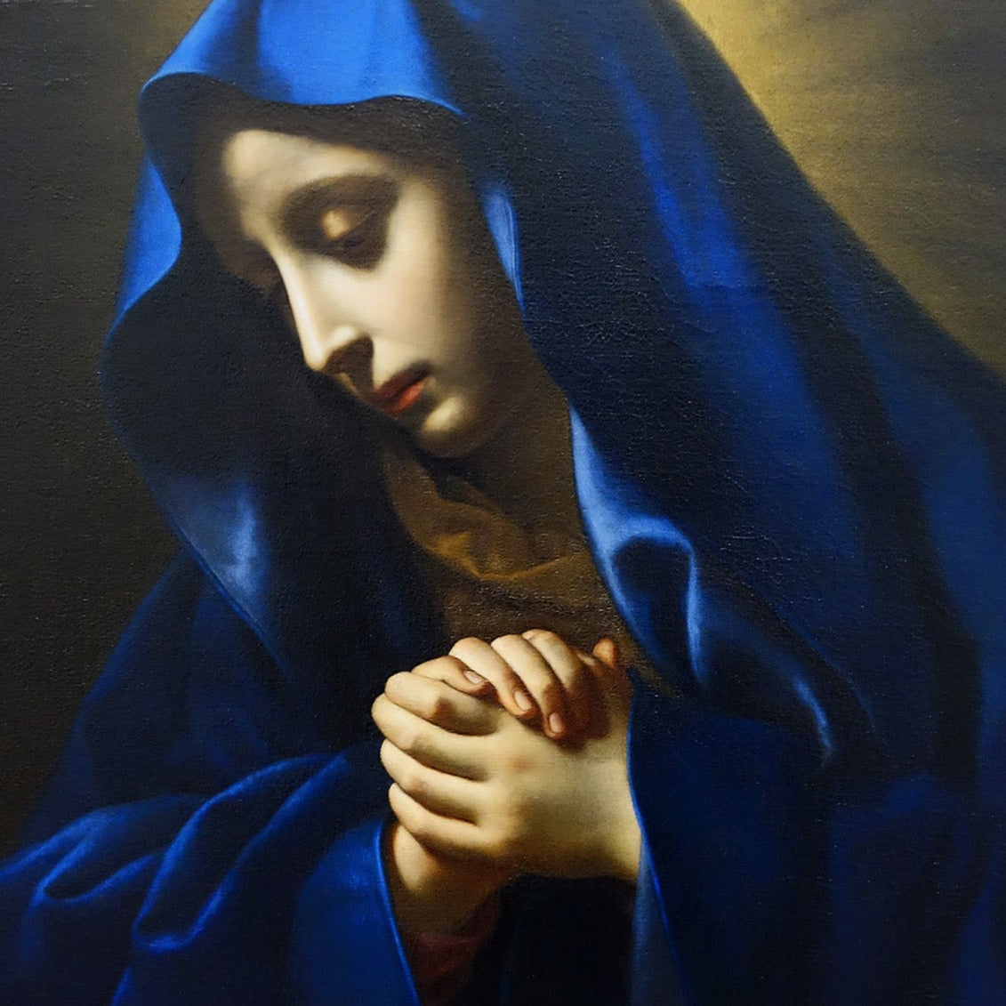 Our Lady of Sorrows Art Print (Carlo Dolci)